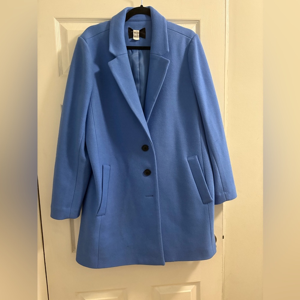 Banana Republic Facctory Women's Light Blue Blazer Coat